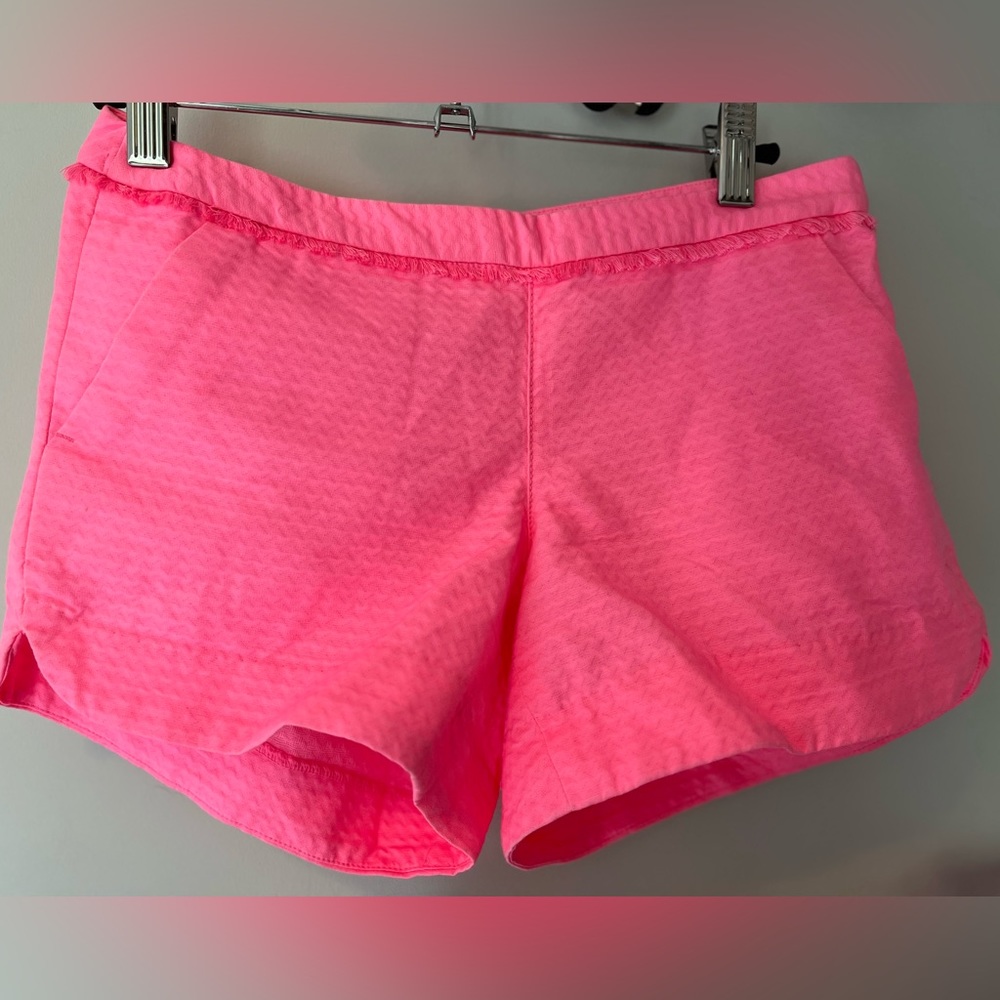 Lilly Pulitzer Hot pink shorts (size XXS)